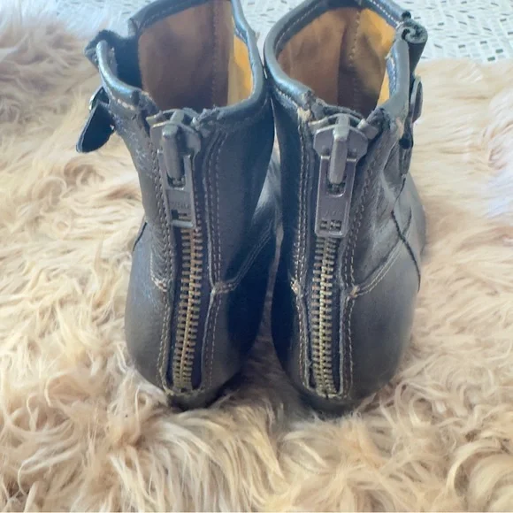 Sofft Black Ankle Boots with Buckle, women’s 7.5​ - Picture 12 of 13